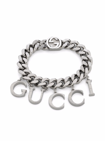 Shop Gucci Women's Silver Metal Bracelet