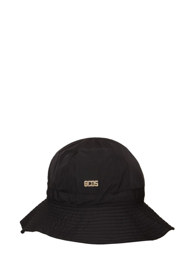Shop Gcds Women's Black Polyamide Hat