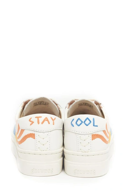 Shop Soludos Hippie Wave Ibiza Platform Sneaker In White