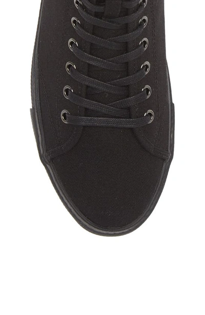 Shop Allsaints Bryce High Top Sneaker In Black