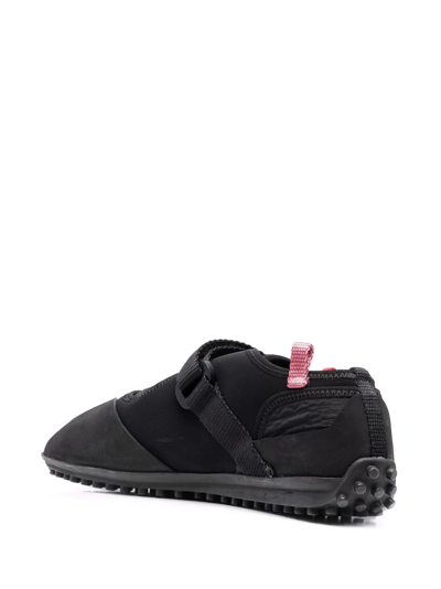 Shop Cecilie Bahnsen Aly Touch-strap Sneakers In Black