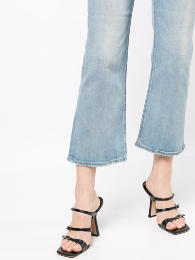 Tu Es Mon Tresor The Moonstone 7year Bootcut Jeans In Blue