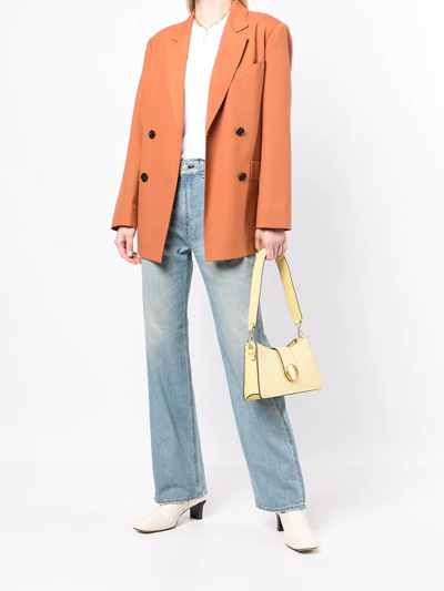 Tu Es Mon Tresor The Amethyst Flare Leg Jeans In Blue