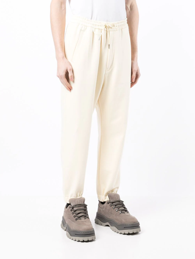 Juunj Drawstring Track Pants In Yellow
