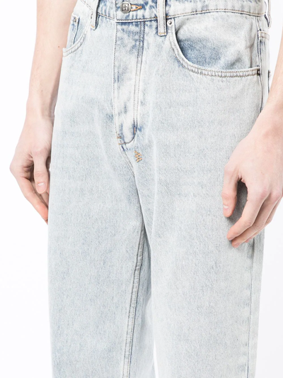 Shop Ksubi Anti K Muse Straight-leg Jeans In Blue