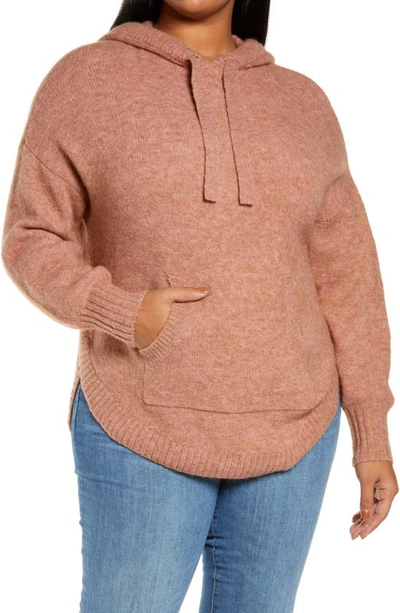 Madewell Wilmington Hoodie Sweater In Heather Taffy | ModeSens