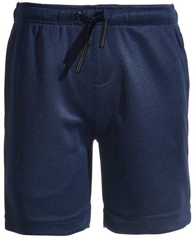 Shop Id Ideology Toddler & Little Boys Mesh Shorts, Created For Macy's In Indigo Sea