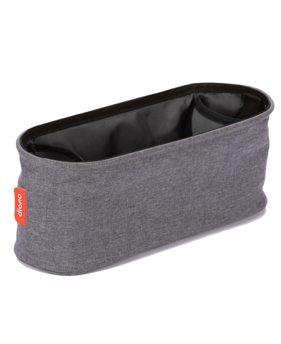 Shop Diono Buggy Buddy Universal Stroller Organizer With Cup Holders, Secure Attachment, Zippered Pockets In Gray