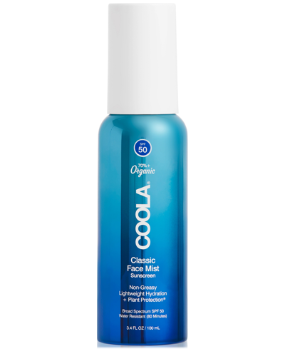 Coola Suncare Classic Face Sunscreen Mist Spf 50