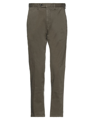 Shop Oscar Jacobson Pants In Military Green