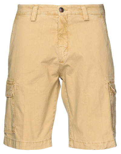 Shop Michael Coal Man Shorts & Bermuda Shorts Sand Size 31 Cotton, Polyester, Elastane In Beige
