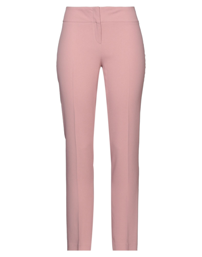 Shop L'autre Chose L' Autre Chose Woman Pants Blush Size 8 Acetate, Viscose In Pink