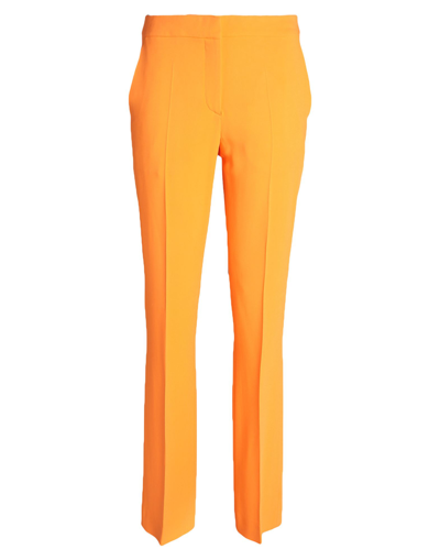Shop Moschino Woman Pants Orange Size 10 Viscose, Elastane