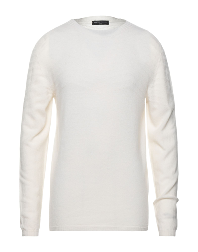 Shop Daniele Fiesoli Man Sweater Ivory Size Xl Merino Wool, Cashmere, Lycra