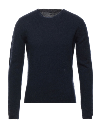 Shop Daniele Fiesoli Sweaters In Dark Blue
