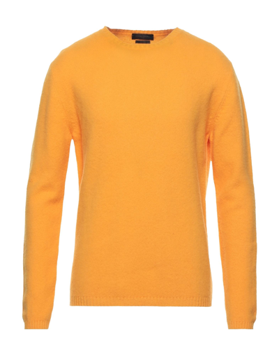 Shop Daniele Fiesoli Sweaters In Ocher