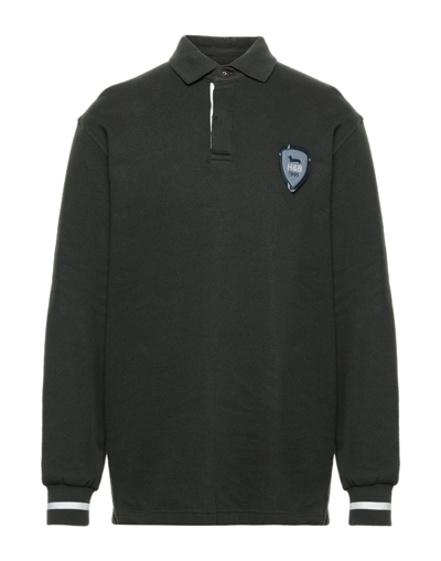 Shop Harmont & Blaine Man Sweater Dark Green Size M Cotton