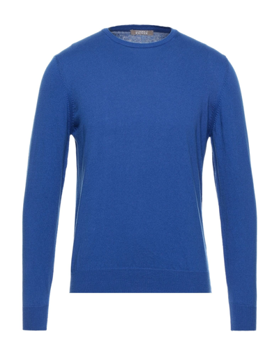 Shop Andrea Fenzi Sweaters In Blue