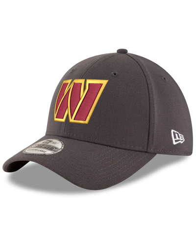 Shop New Era Men's Gray Washington Commanders 39thirty Flex Hat