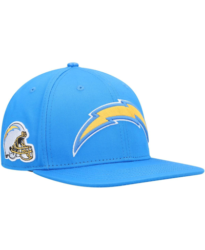 Shop Pro Standard Men's  Navy Los Angeles Chargers Logo Ii Snapback Hat In Powder Blue