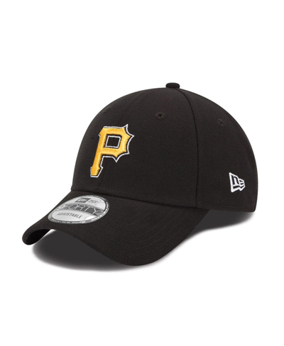 Shop New Era Men's Black Pittsburgh Pirates The League 9forty Adjustable Hat