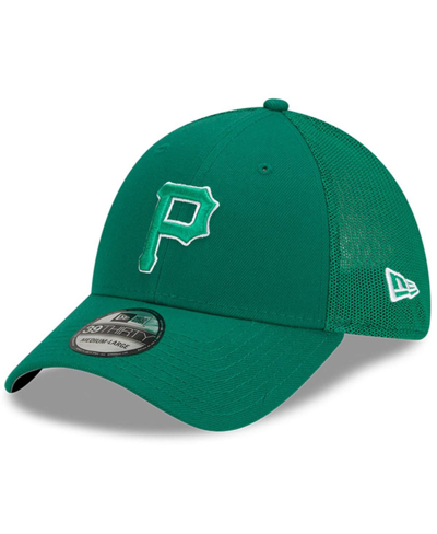 Shop New Era Men's Green Pittsburgh Pirates St. Patrick's Day 39thirty Flex Hat