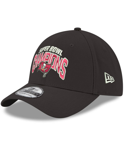 Shop New Era Men's Black Tampa Bay Buccaneers Super Bowl Lv Champions 39thirty Flex Hat