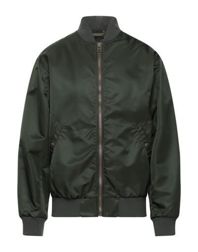 Shop Mr & Mrs Italy Jackets In Dark Green