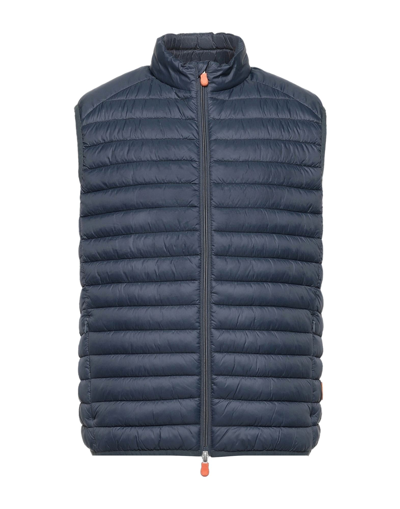 Shop Save The Duck Down Jackets In Dark Blue