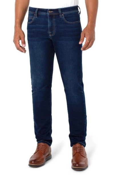 Shop Liverpool Los Angeles Kingston Modern Slim Straight Leg Jeans In Caspian