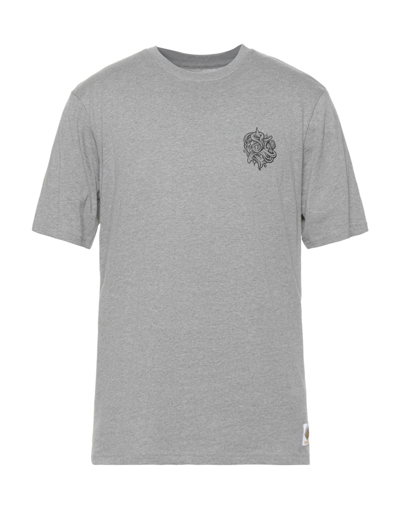 Shop Element Man T-shirt Grey Size S Organic Cotton