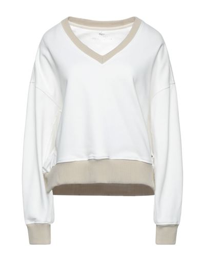 Shop Off Woman Sweatshirt White Size S Cotton