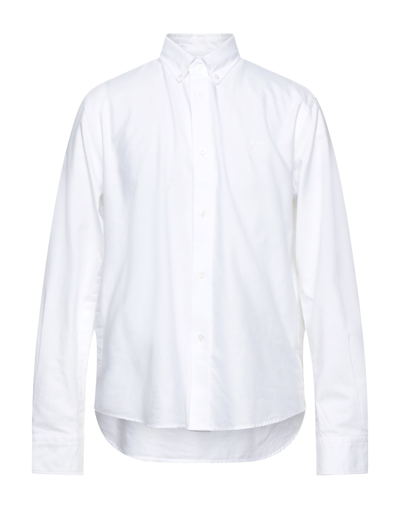 Shop Kenzo Man Shirt White Size 16 Cotton