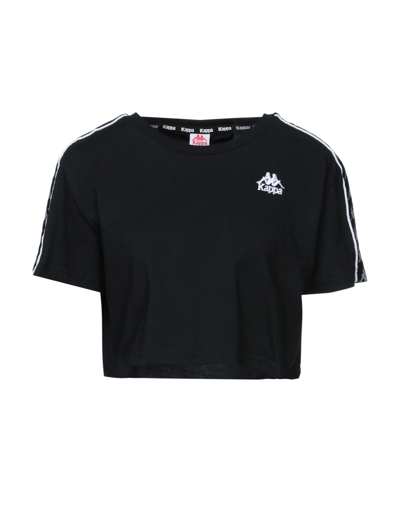 Shop Kappa Woman T-shirt Black Size Xl Cotton