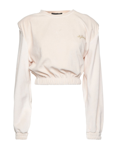 Shop 4giveness Woman Sweatshirt Ivory Size L Cotton, Polyester In White