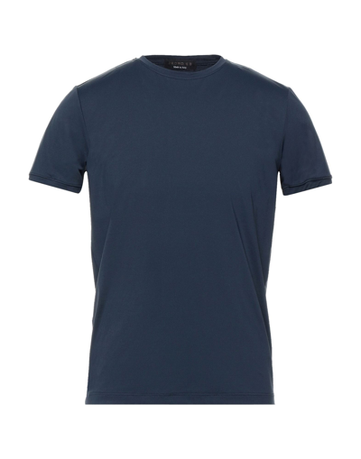 Shop Jeordie's Man T-shirt Midnight Blue Size Xxl Polyamide, Elastane