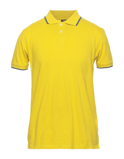 Shop Armata Di Mare Man Polo Shirt Yellow Size 38 Cotton