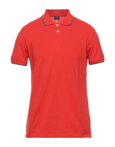 Shop Armata Di Mare Man Polo Shirt Red Size 38 Cotton