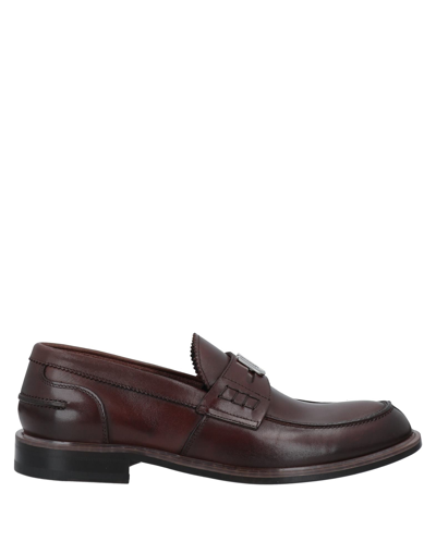 Shop Ungaro Man Loafers Dark Brown Size 9 Calfskin