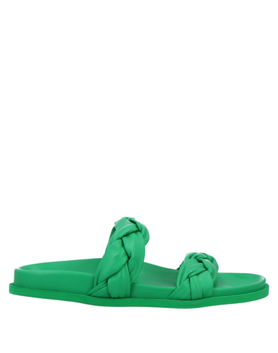 Shop Ilio Smeraldo Sandals In Green