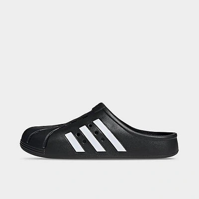 Shop Adidas Originals Adidas Men's Adilette Clog Shoes In Black