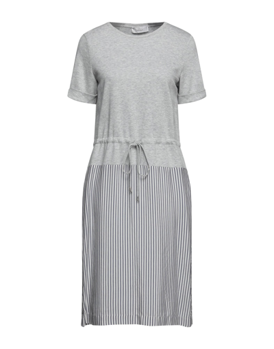 Shop Accuà By Psr Midi Dresses In Light Grey