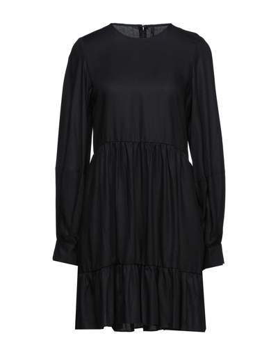 Shop Mother Of Pearl Woman Mini Dress Black Size 8 Lyocell