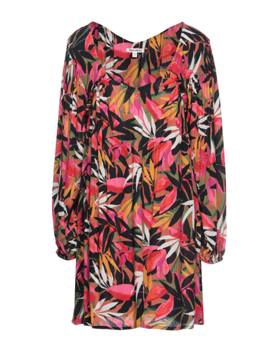 Shop Billabong Woman Mini Dress Fuchsia Size M Viscose In Pink