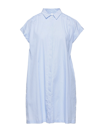 Shop Sophie Short Dresses In Sky Blue