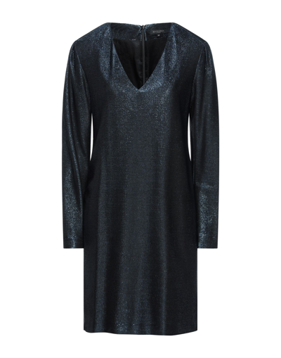 Shop Antonelli Woman Mini Dress Bright Blue Size 8 Viscose, Modal, Polyester