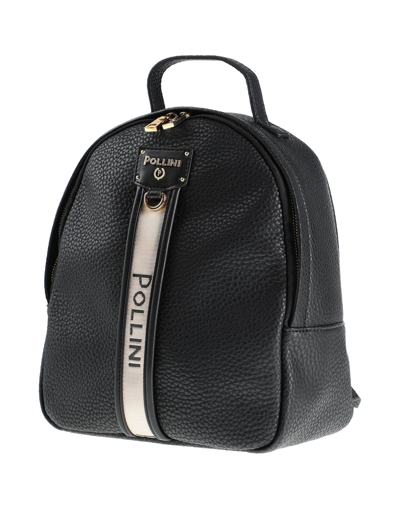 Shop Pollini Backpacks In Black