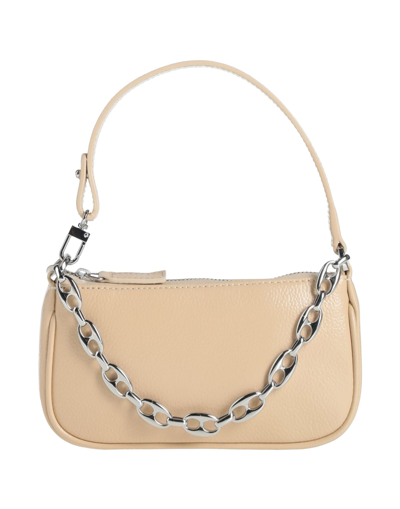 Shop By Far Woman Handbag Beige Size - Lambskin