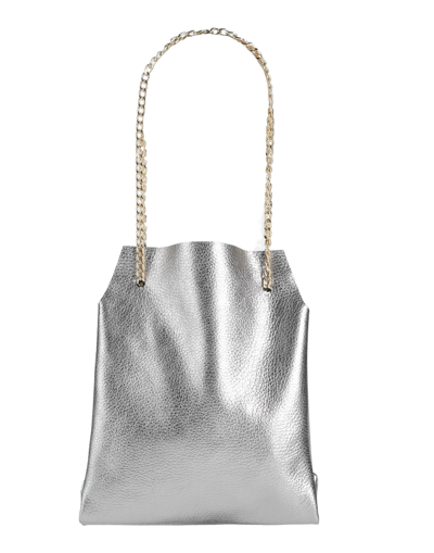 Shop My Choice Handbags In Silver