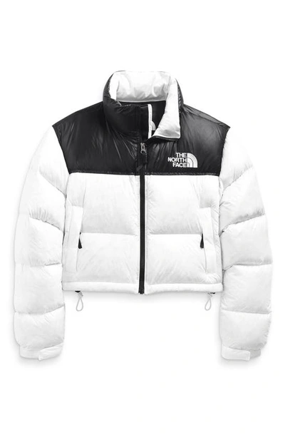 Shop The North Face Nuptse® 700 Fill Power Down Short Jacket In White